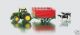 3864 Siku 1:32 John Deere 7530 Viehanh&auml;nger K&uuml;he SET