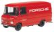 03570 SCHUCO 1:43 MB L408 Kasten PORSCHE  Stuttgart