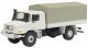 07141 SCHUCO 1:43 Mercedes Benz Zetros 4x4 wei&szlig;