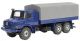 07142 SCHUCO 1:43 Mercedes Benz Zetros 6x6 blau allrad