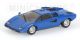 430103105 MINICHAMPS 1:43 LAMBORGHINI COUNTACH LP400 1974 BLUE