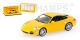 436066420 Minichamps 1:43 Porsche 911 Carrera 4S yellow  2008 LINEA GIALLO