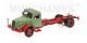 439171050 MINICHAMPS 1:43 HENSCHEL HS 140 CHASSIS 1954 - GREEN/RED