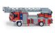 2106 SIKU NL 1:50 Mercedes Ateco Feuerwehrdrehleiter Brandweer