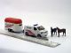 2310 SIKU GB 1:55 VW T5 Pferdeanhänger POLICE ENGLAND HORSEBOX