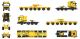 WSI 1:50 Mercedes Benz Actros MP3  Masttransport Liebherr