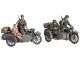03090 REVELL 1:35 BMW R-12 German Motorcycle Wehrmacht 2. Weltkrieg Afrika Corps KIT
