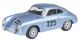 25643 SCHUCO 1:87 Porsche 356 Carrera #225 Mille Miglia