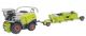 25683 SCHUCO 1:87 CLAAS JAGUAR 980 M&auml;hdrescher mit Anh&auml;nger Trailer
