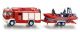 2102 Siku 1:55 FR MAN Feuerwehr Boot Figuren Sapeurs Pompiers Fire Rescue Frankreich