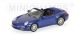 640066470 Minichamps 1:64 PORSCHE 911 CARRERA 4S CABRIOLET 2008 BLUE METALLIC