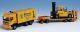 13580 Kibri 1:87 DAF Truck Wiesbauer Montage Wagen Müller Mitteltal Tieflader Gabelstapler Bausatz KIT H0