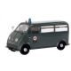 02486 Schuco 1:43 DKW Schnellaster BUS BRK Bundeswehr Nürnberg Bayrisches Rotes Kreuz