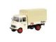 02809 SCHUCO 1:43 Mercedes Benz L319 Fulda Reifen Pritsche Plane