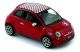 770028 Norev 1:43 Fiat Nuova 500 Sport Dach mit Schachbrettmuster 2007