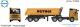 72126/0 Conrad 1:50 Mercedes Actros Heffner K&ouml;gel Rundmuldenauflieger Kipper