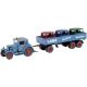 02864 SCHUCO 1:43 Lanz Eilbulldog Mannheim mit 3-Achs-Anh&auml;nger
