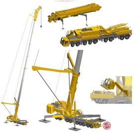 732 NZG 1:50 LIEBHERR LTM11200-9.1, Mobilkran Kran