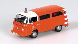 400053091 MINICHAMPS 1:43 VW T2 BUS FEUERWEHR FRANKFURT