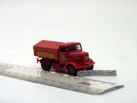 Klicken um zu vergrößern 156448 Herpa 1:87 MAN 750L mit Ballastpritsche Circus Krone