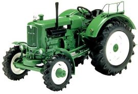 02731 SCHUCO 1:43 MAN 4 S 2 gr&uuml;n Traktor
