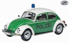 03862 SCHUCO 1:43 VW K&auml;fer 1200 POLIZEI Hamburg