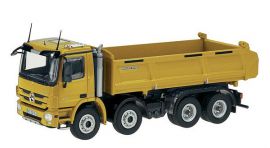 741/60 NZG 1:50 MB Actros (MP3) 8x4 MEILLER Kipper gelb