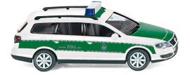 Klicken um zu vergrößern 010441 Wiking 1:87 VW Passat Variant Zoll Police